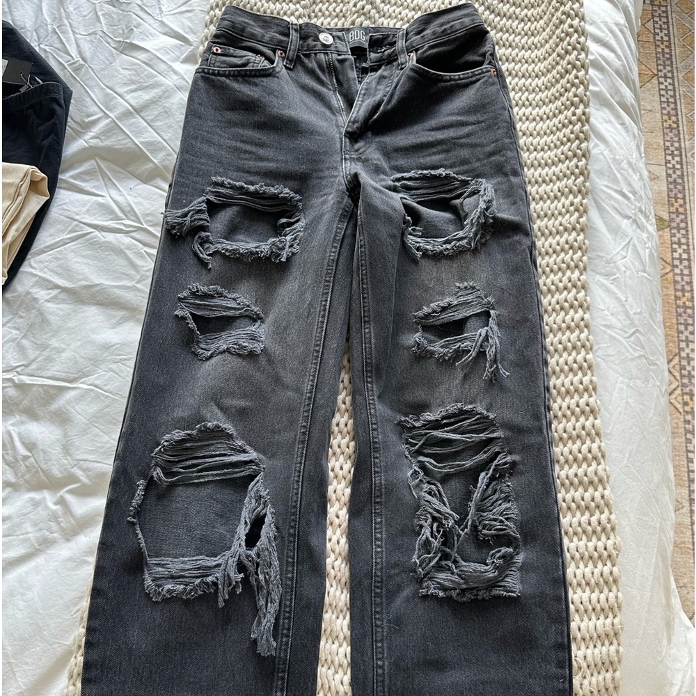 BDG (Urban Outfitters) Distressed straight leg jeans
